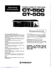 Pioneer CT-505