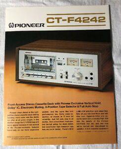 Pioneer CT-F4242