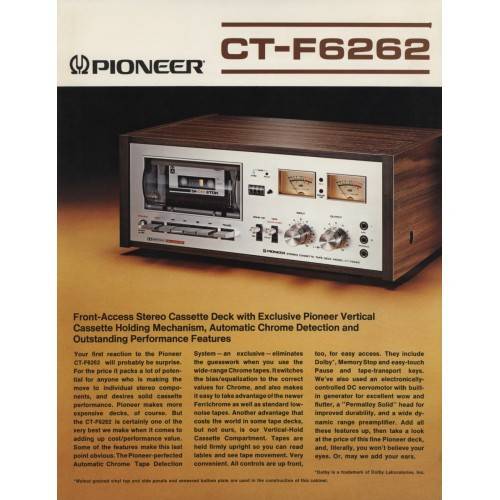 Pioneer CT-F6262