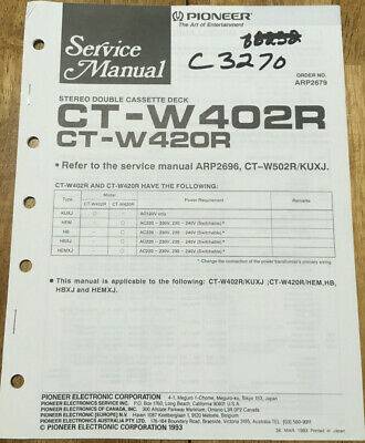 Pioneer CT-W420R