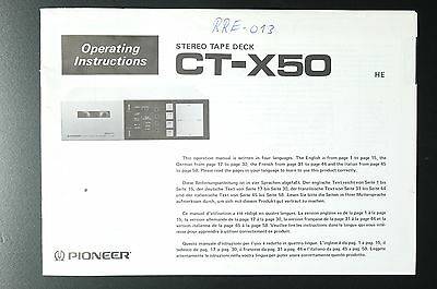 Pioneer CT-X50