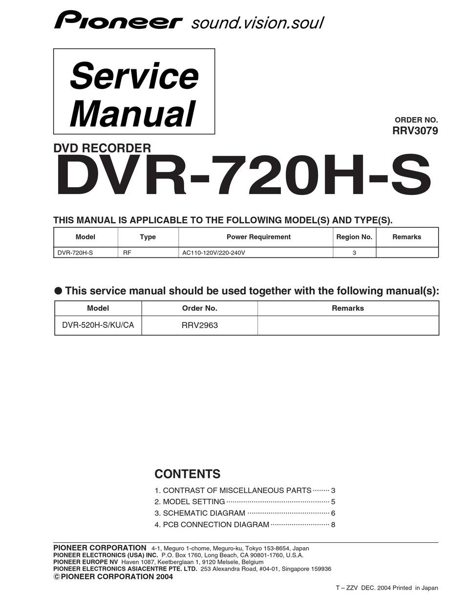 Pioneer DVR-720H