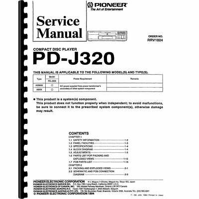 Pioneer PD-J320