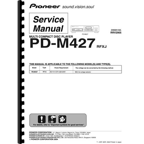 Pioneer PD-M427