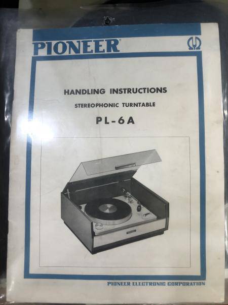 Pioneer PL-6A