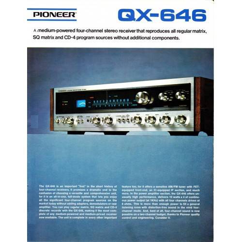 Pioneer QX-646