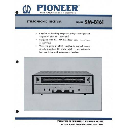 Pioneer SM-B161