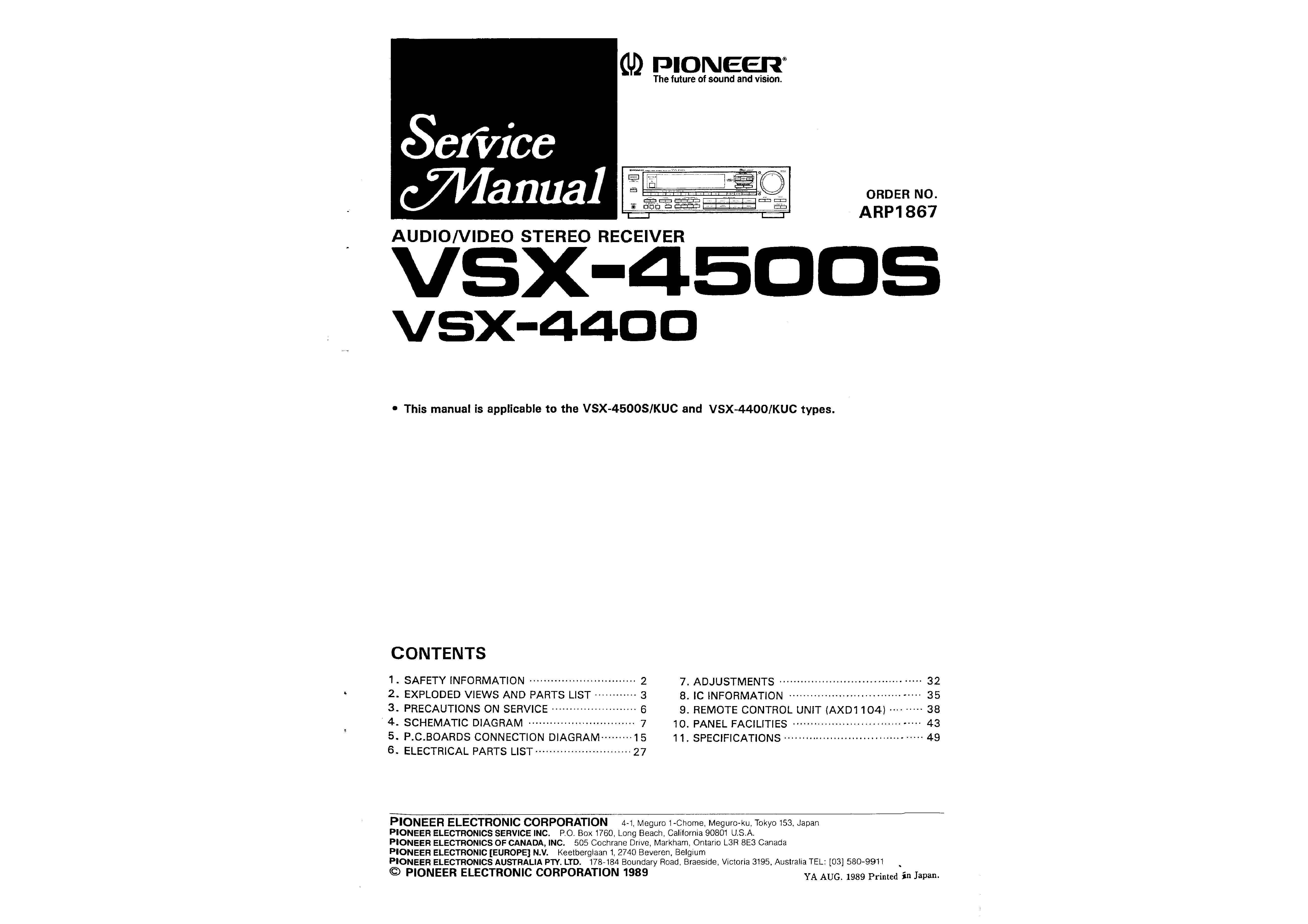 Pioneer VSX-4500S