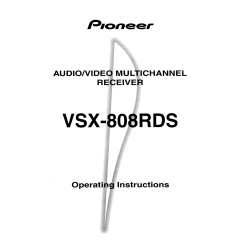 Pioneer VSX-808RDS