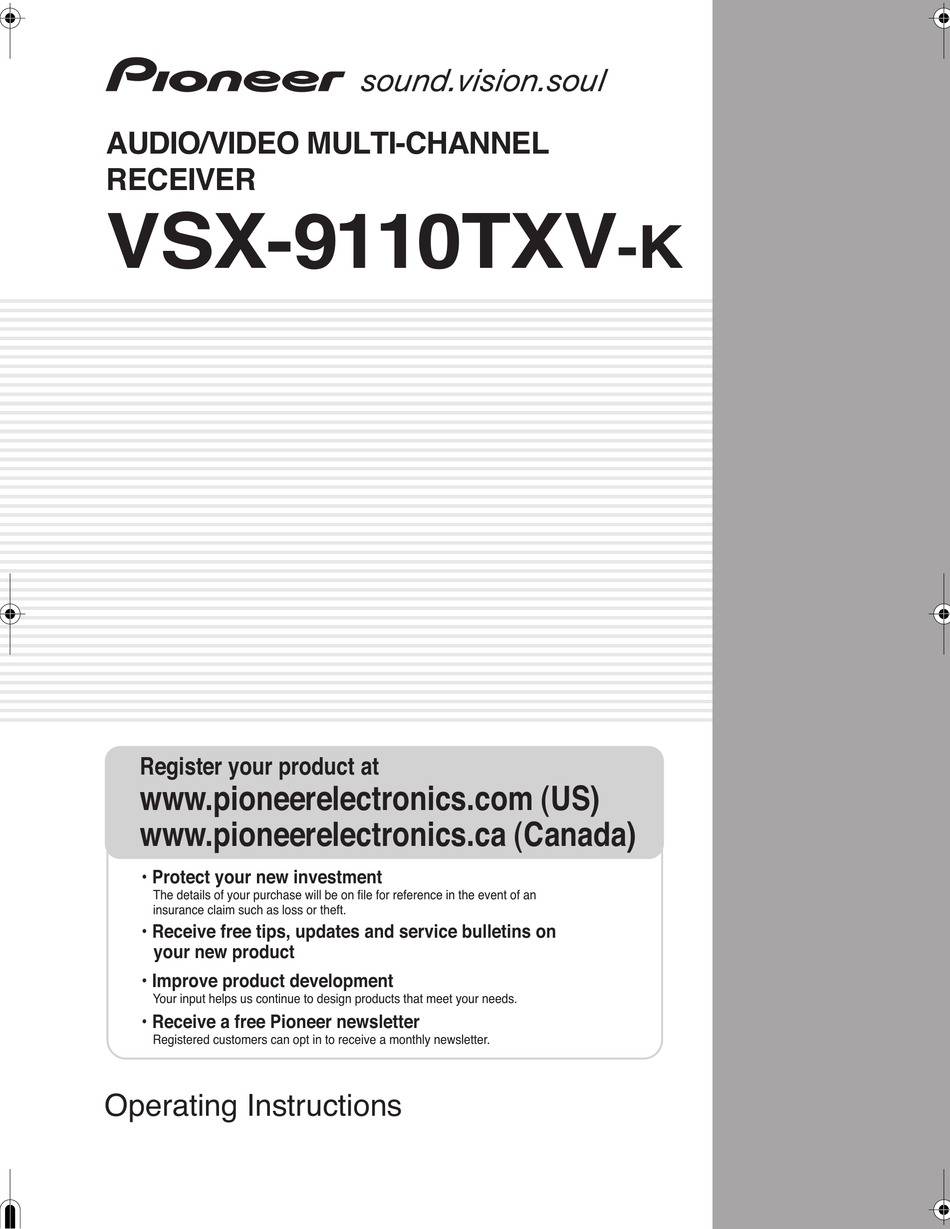 Pioneer VSX-9110 (TXV)