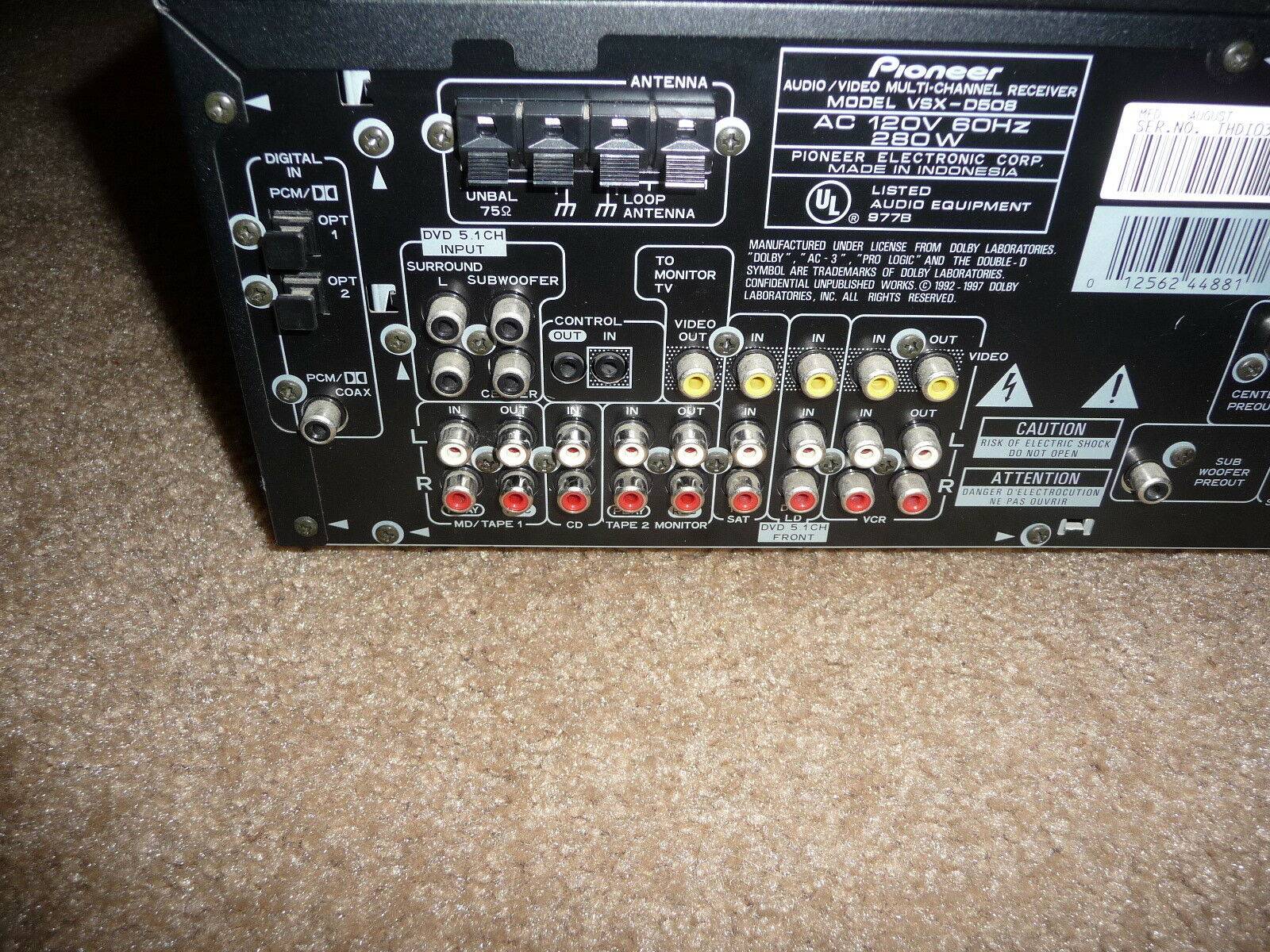 Pioneer VSX-D508