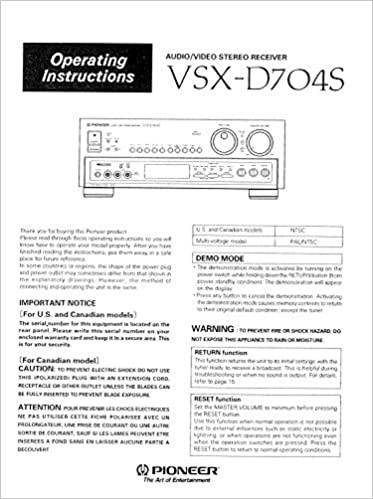 Pioneer VSX-D704S