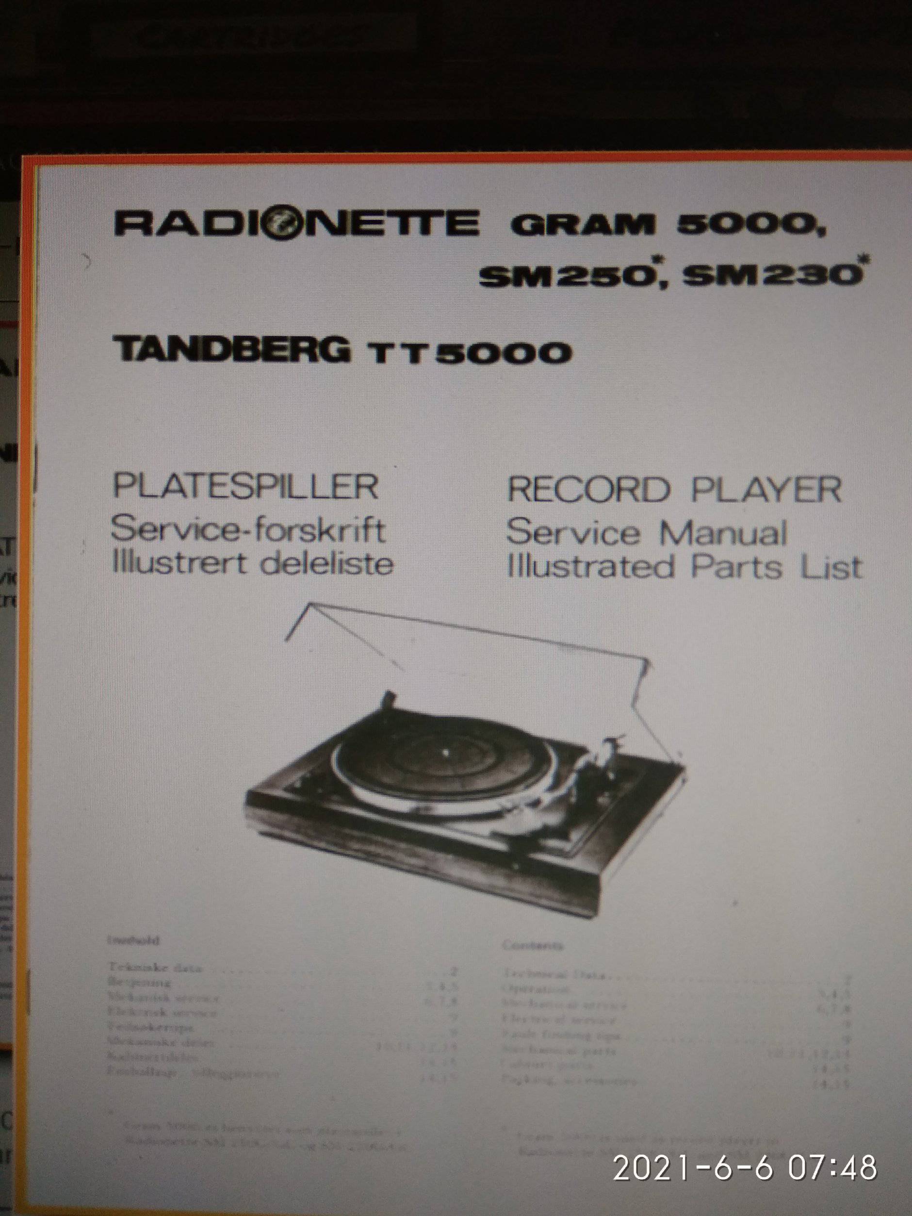 Radionette Gram 5000