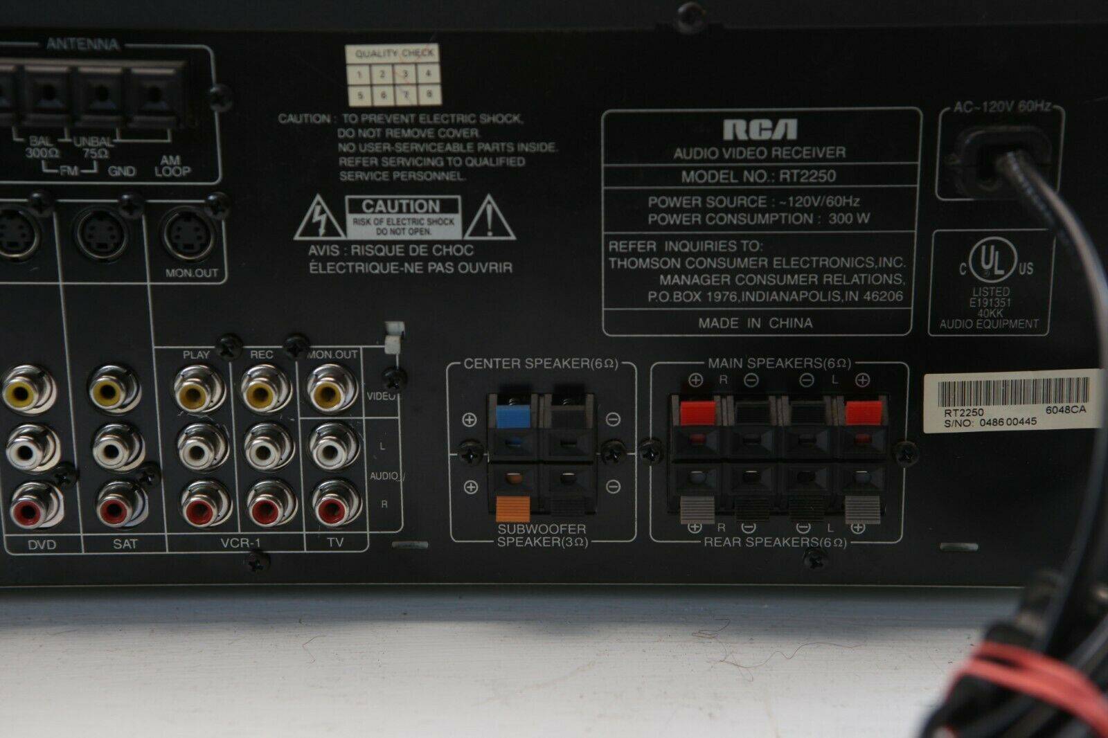 RCA RT2250