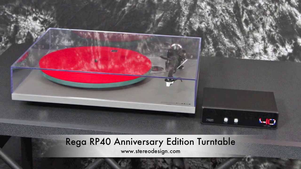 Rega RP40 Anniversary Edition