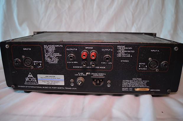 Ross Systems Mega Amp-800
