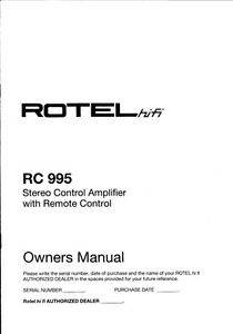 Rotel RC-955