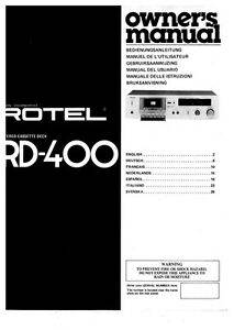 Rotel RD-400