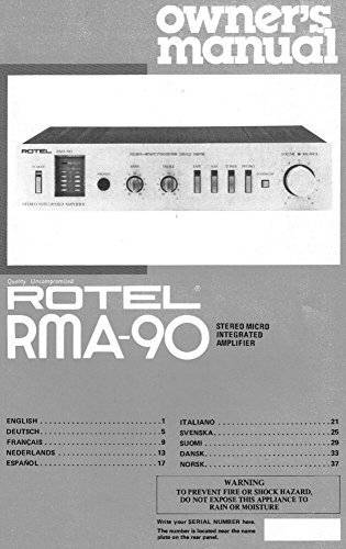 Rotel RMA-90