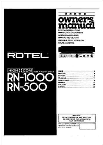 Rotel RN-500