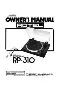 Rotel RP310