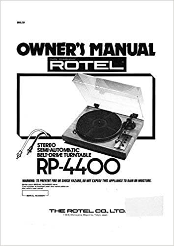 Rotel RP4400