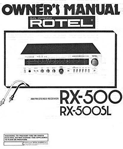 Rotel RX-500 (500SL)