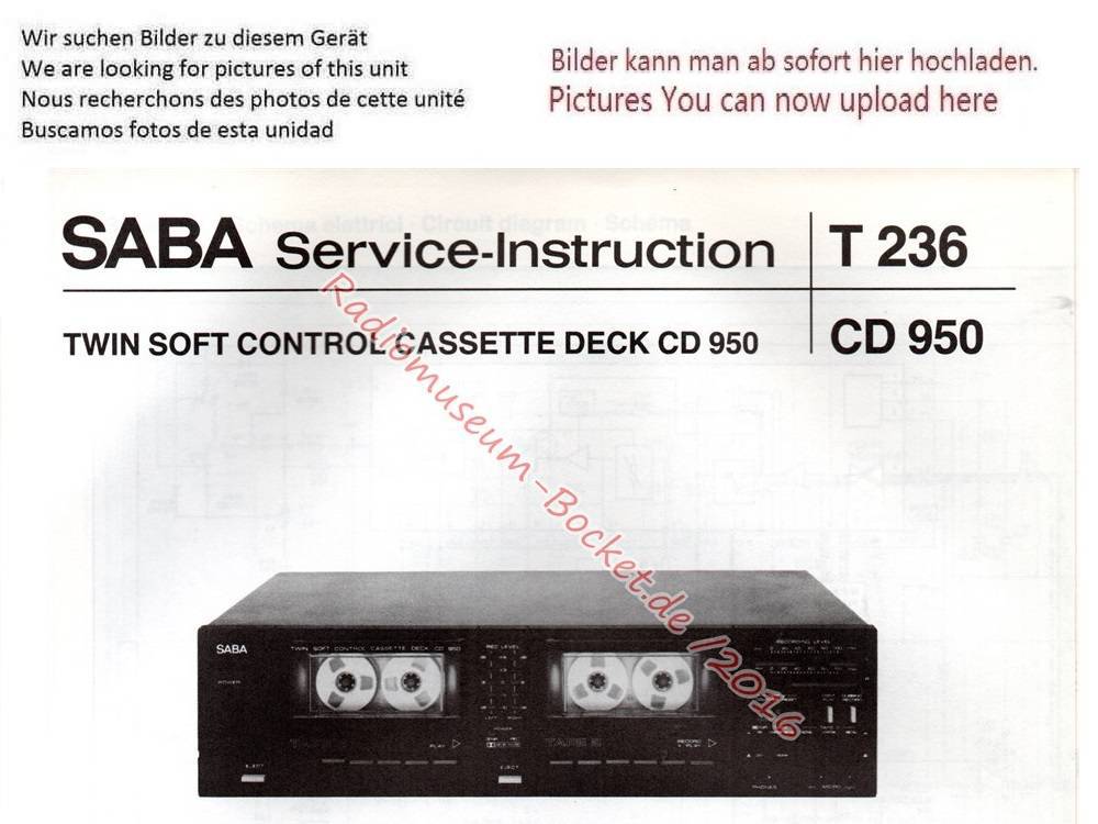 SABA CD950