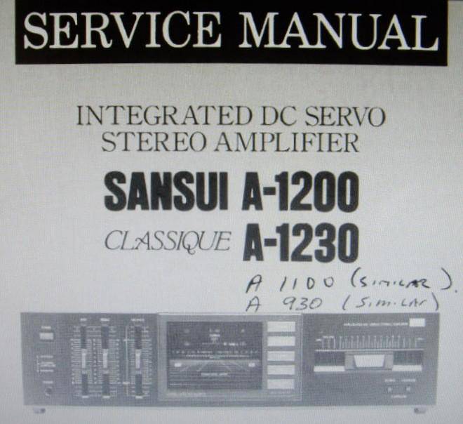 Sansui A-1230 (Classique)