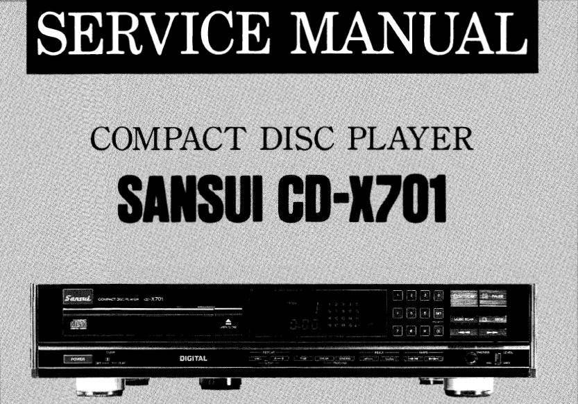 Sansui CD-X701