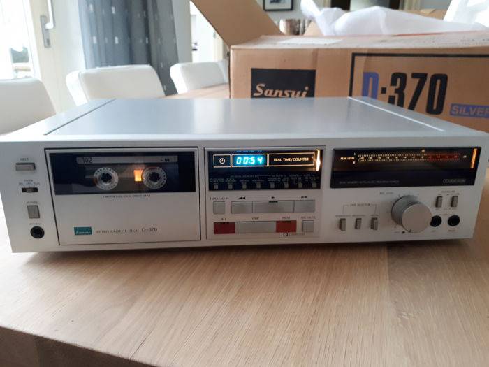 Riemen f SANSUI D-370 Kassettendeck Stereo Cassette Tape Deck Rubber square Belt 