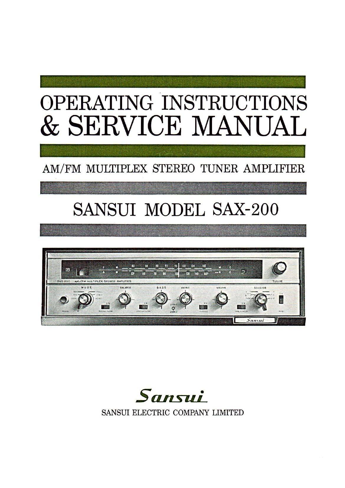 Sansui SAX-200