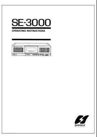 Sansui SE-3000