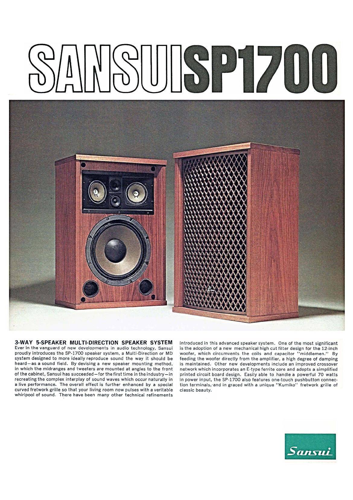 Sansui SP-1700