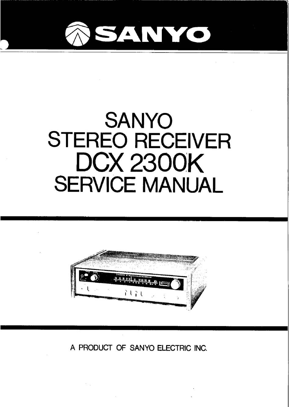 Sanyo DCX-2300 (K)