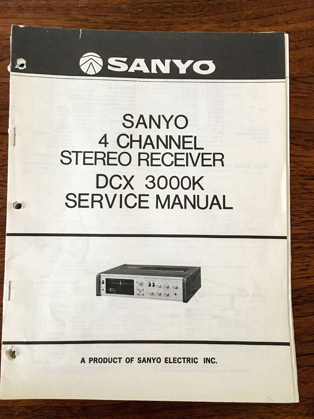 Sanyo DCX-3000K