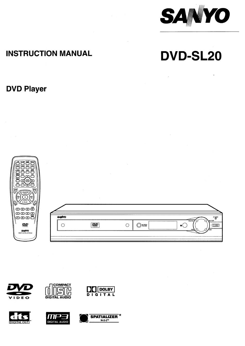 Sanyo DVD-9501