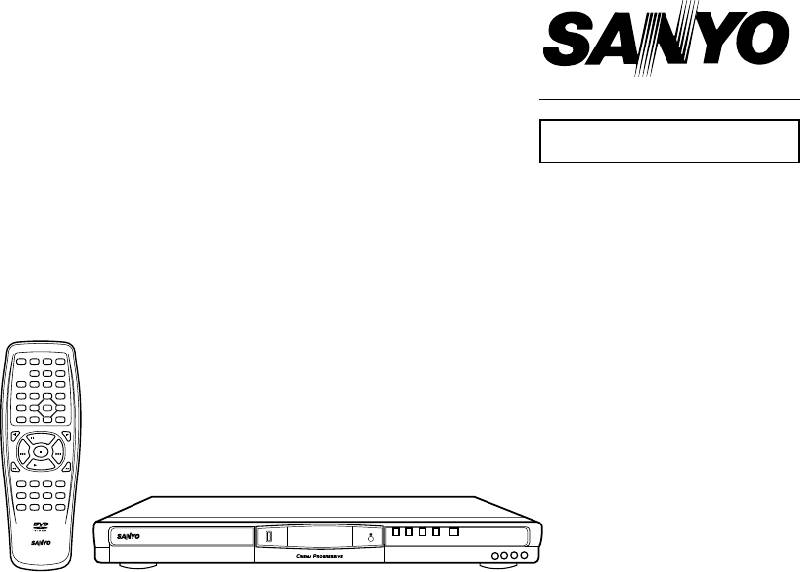 Sanyo DVD-SL33KR