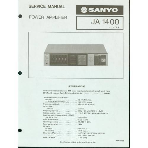 Sanyo JA-1400