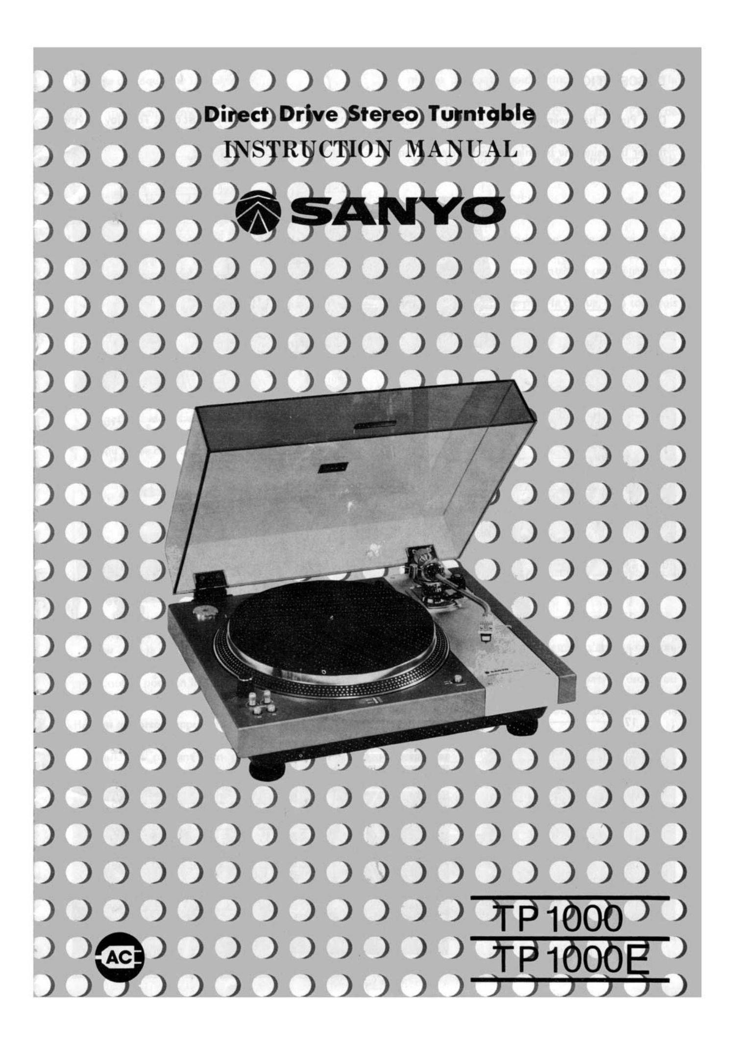 Sanyo TP 1000 E