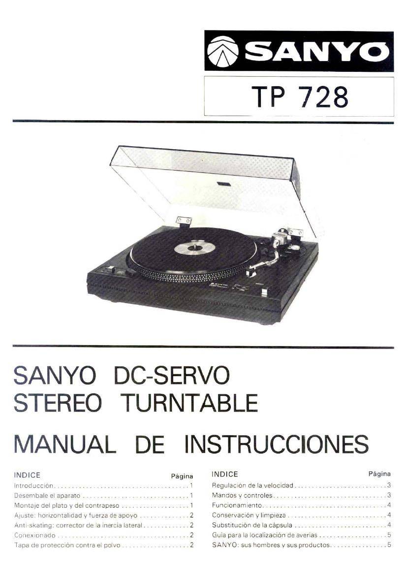 Sanyo TP 728