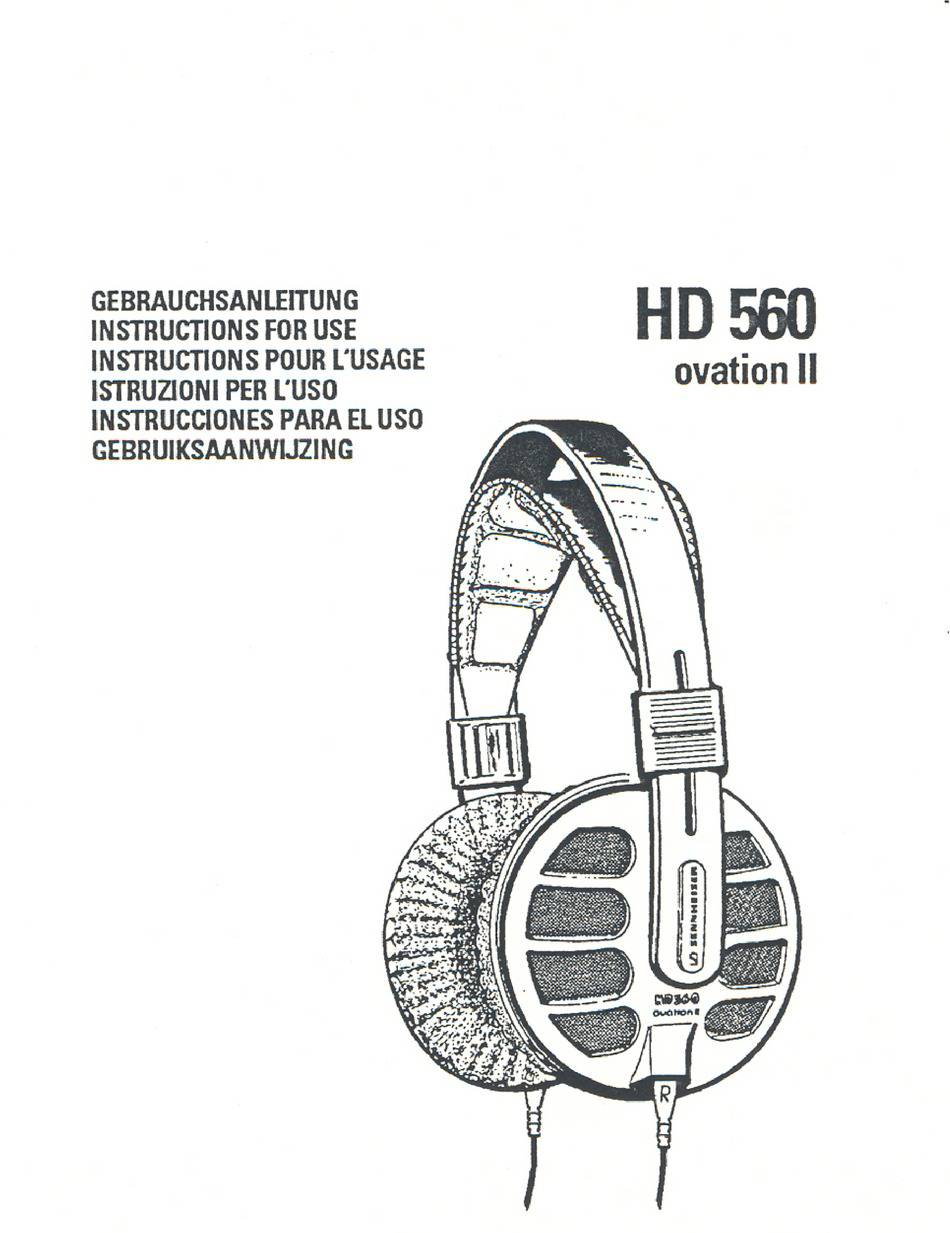Sennheiser HD 560 (Ovation II)