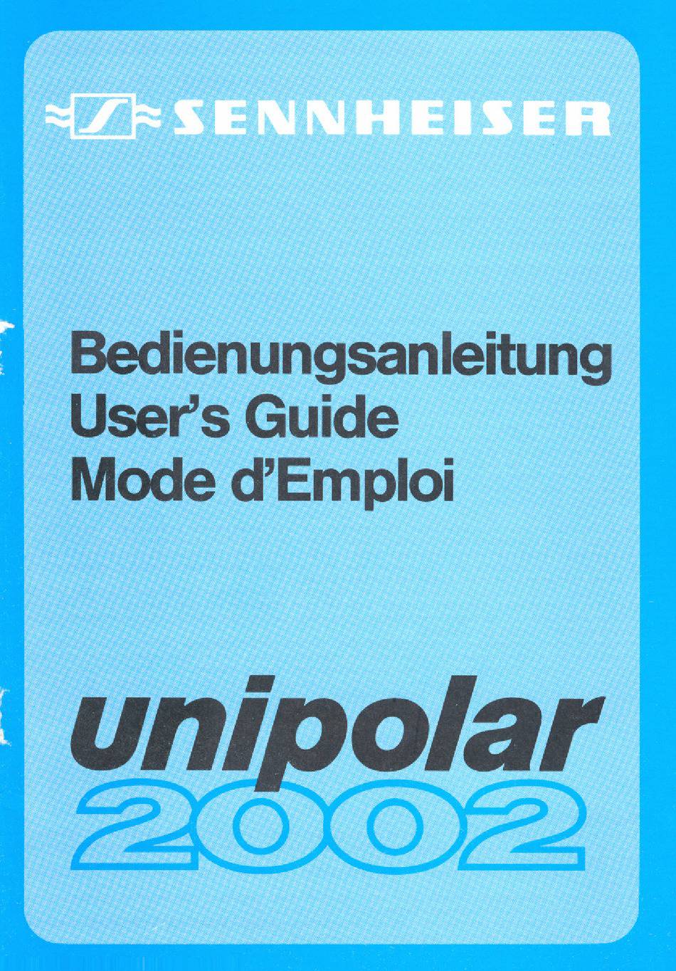 Sennheiser Unipolar 2002