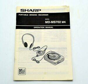 Sharp MD-MS702