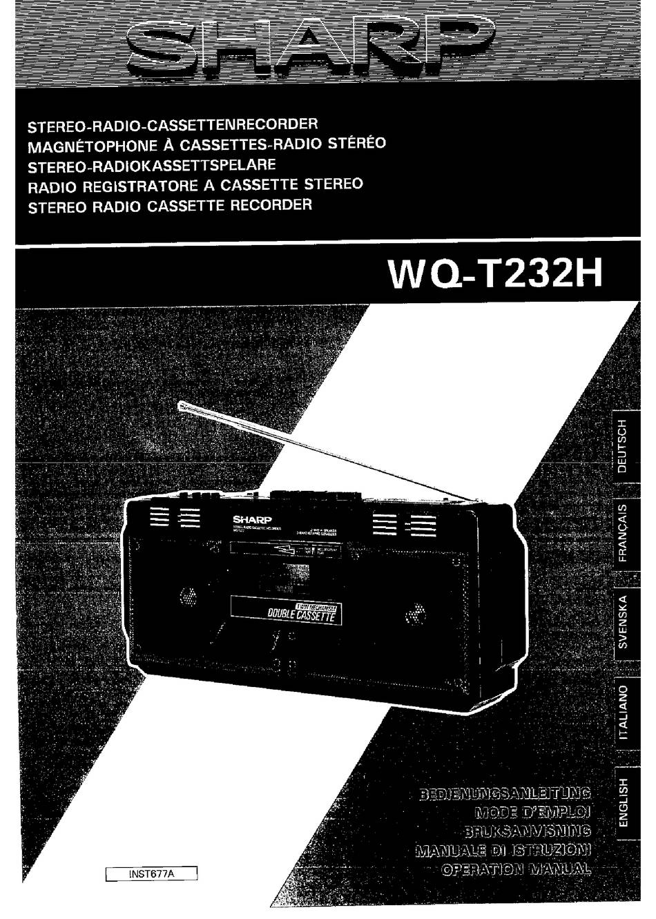 Sharp WQ-780W