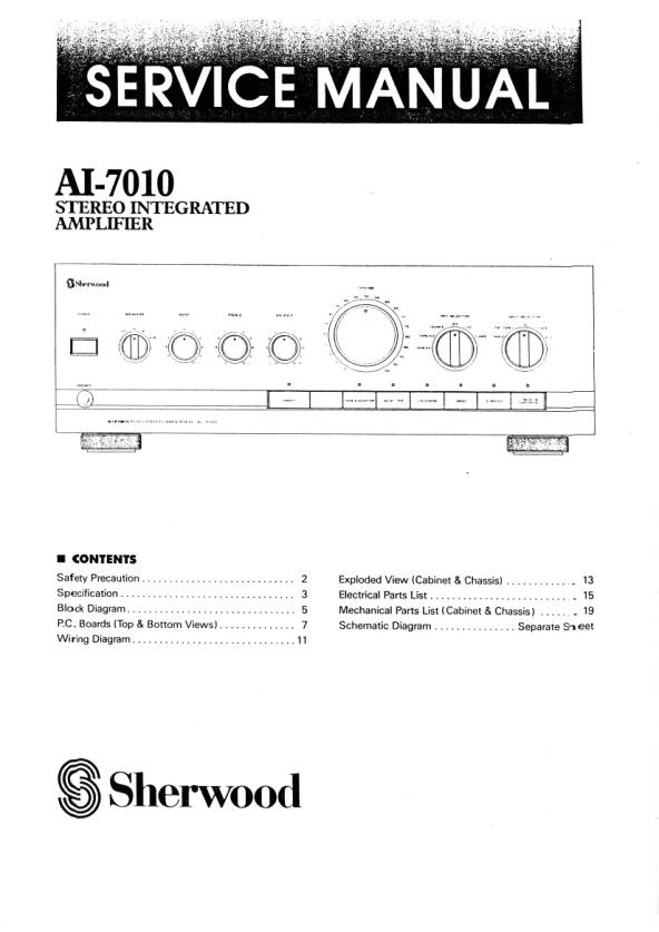Sherwood AI-7010