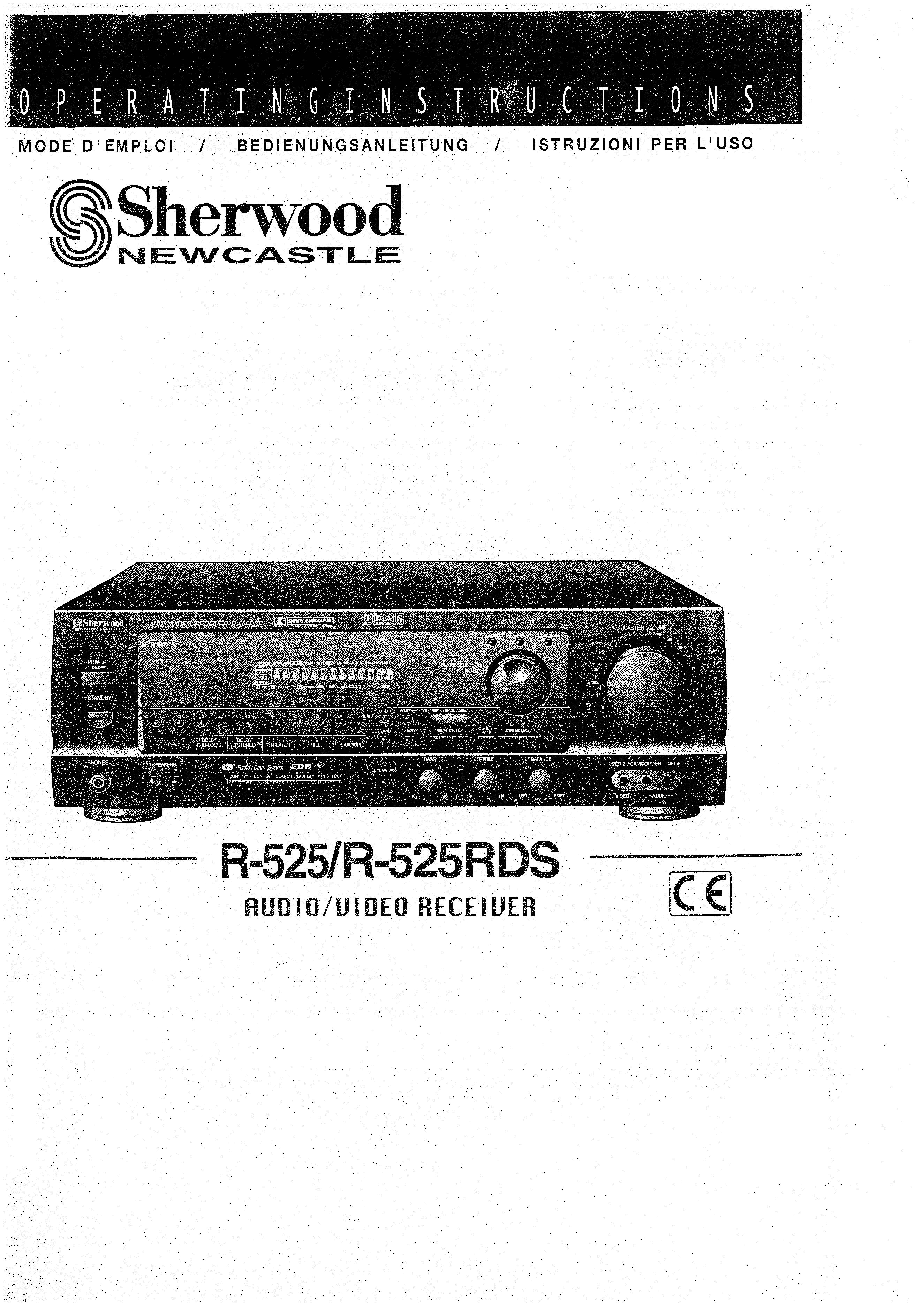 Sherwood R-525