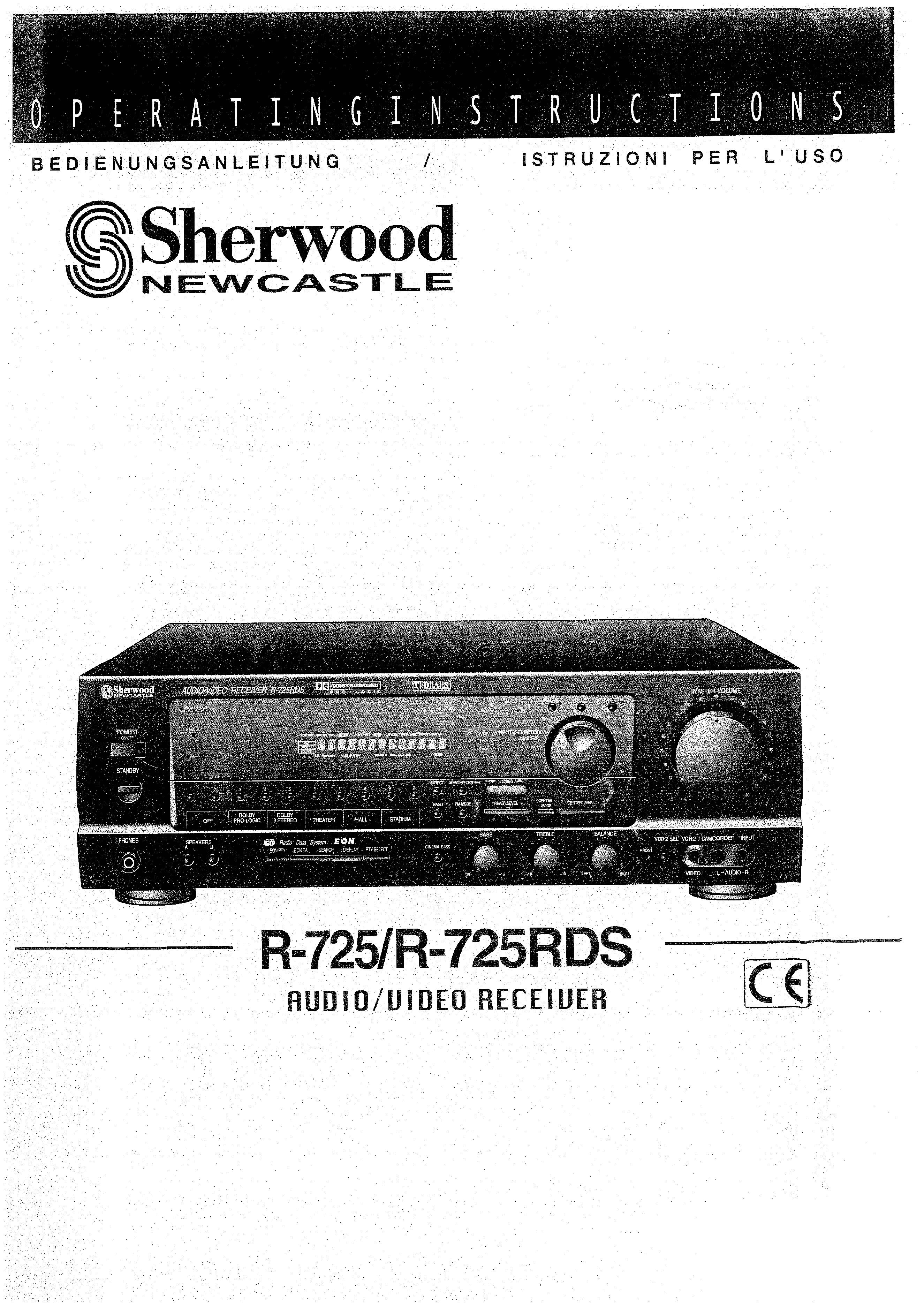 Sherwood R-725