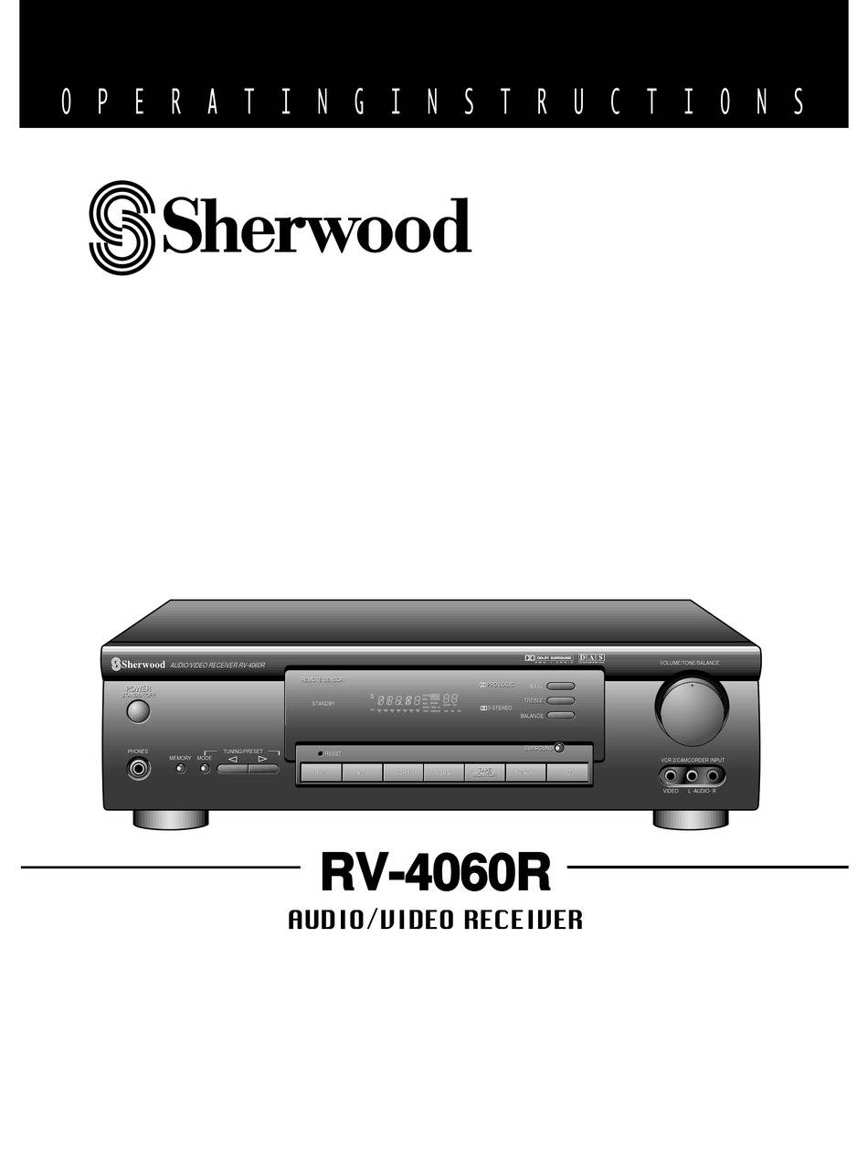 Sherwood RV-4060R
