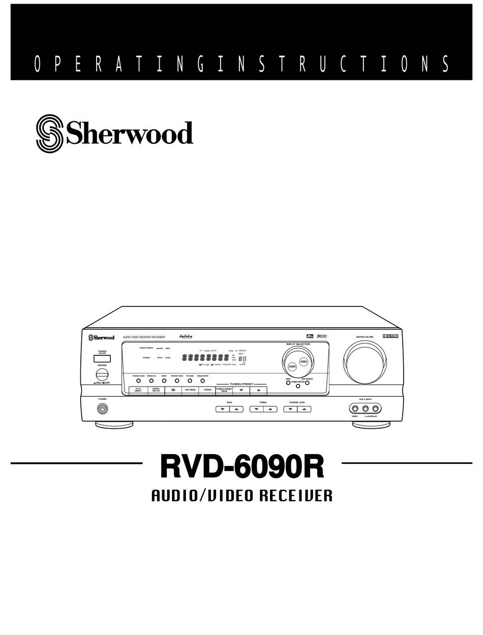 Sherwood RVD-6090R